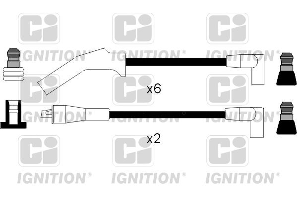 QUINTON HAZELL Sytytysjohtosarja XC507